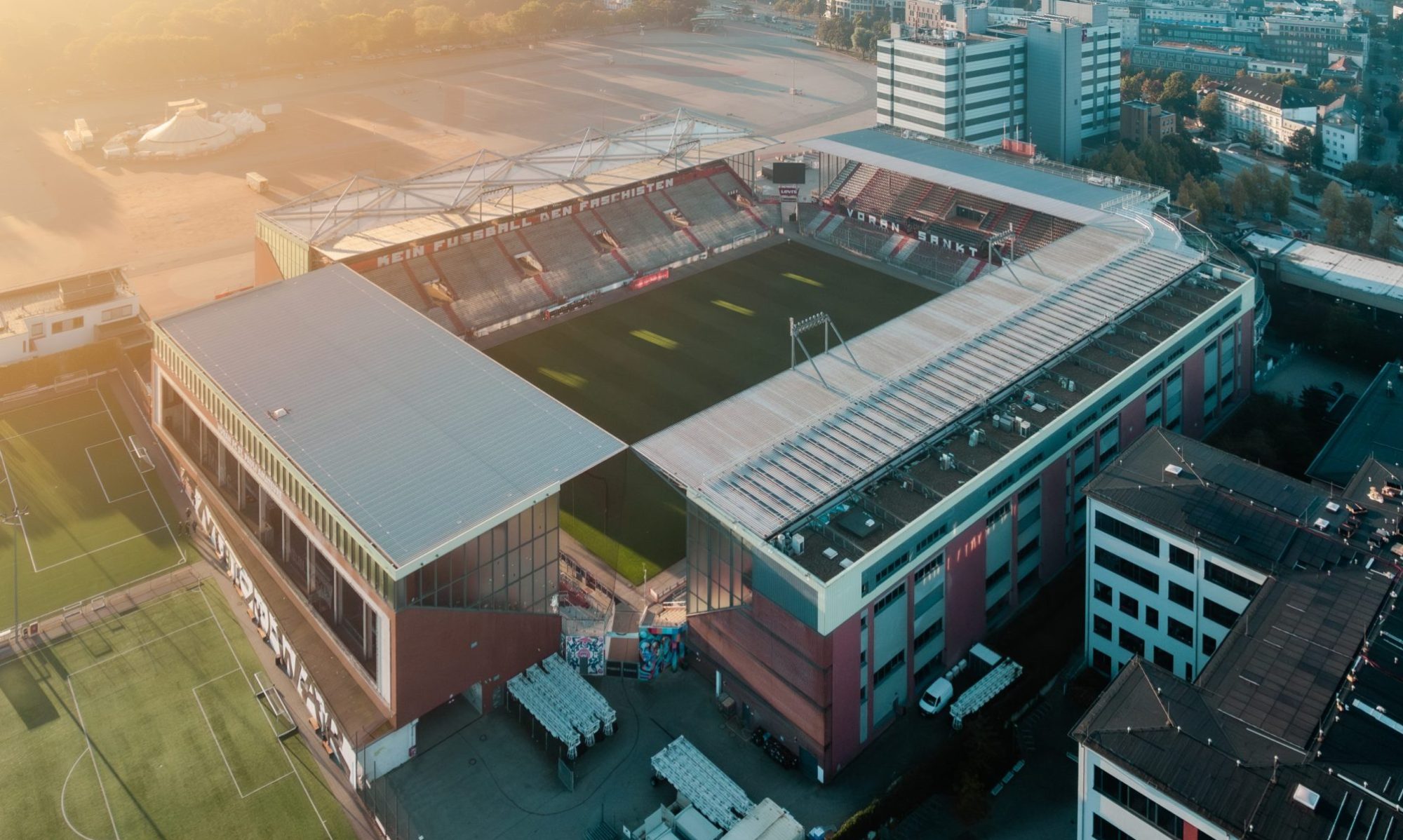 Picture of the Millertor Stadion based in Sankt Pauli, Hamburg Germany.